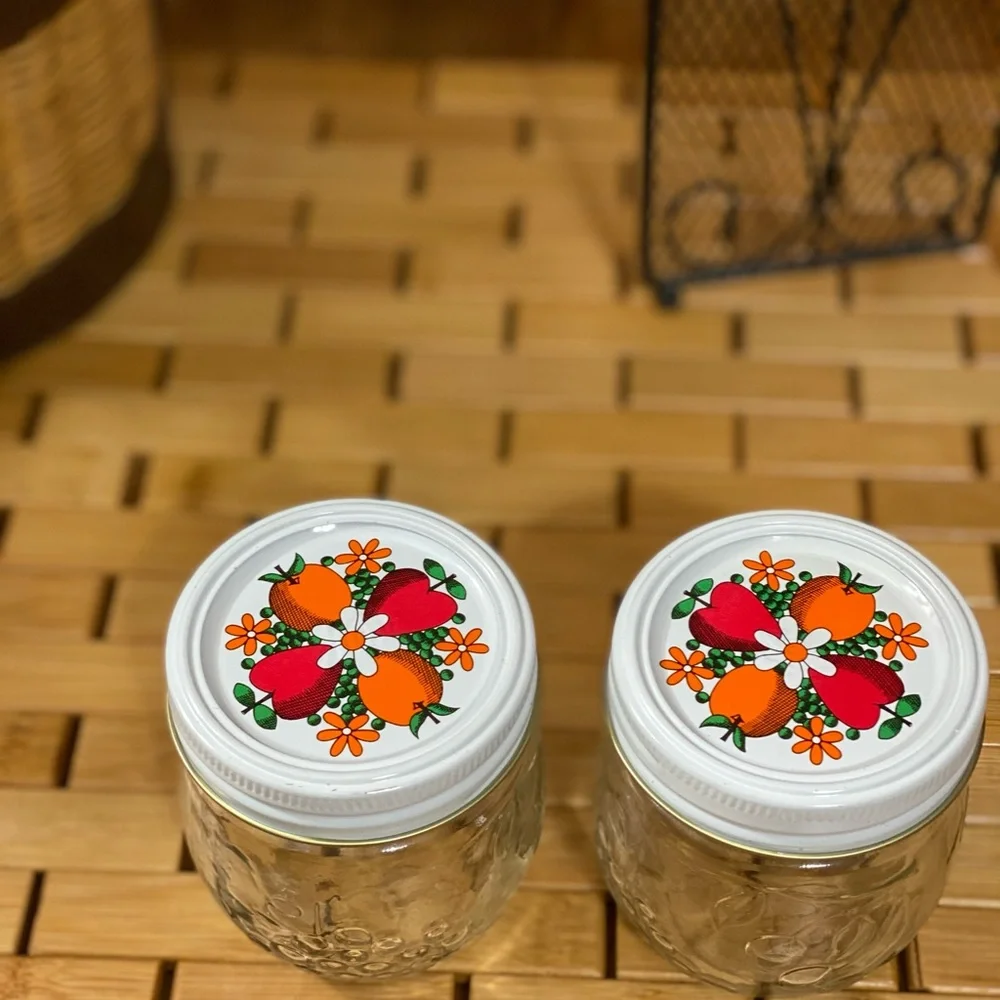 Kerr Canning Glass Storage Jar (set-2pc)